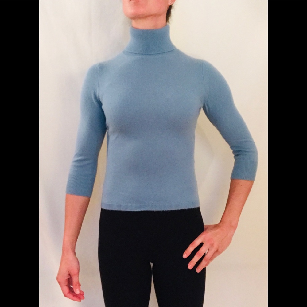 Express cashmere turtleneck sweater